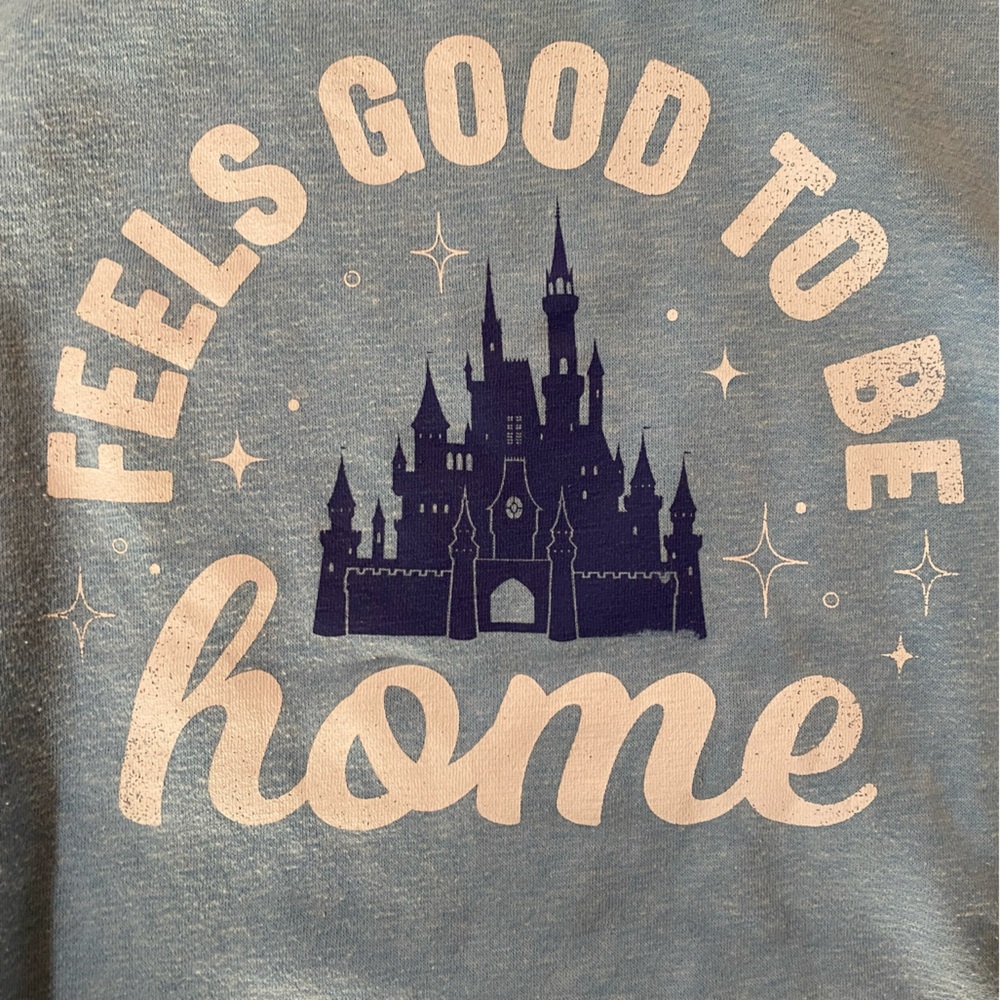 Disney Blue Sweatshirt with Disneyland Castle - Picture 5 of 16